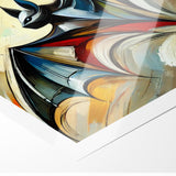 Abstract Bat Art - Vibrant Wildlife Canvas Wall Decor