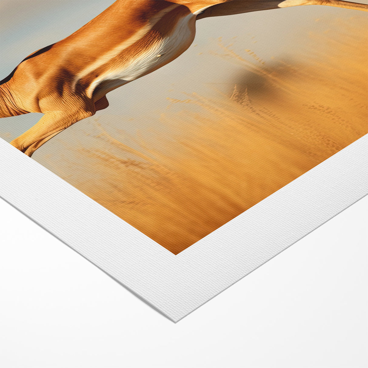 Leaping Antelope in the Wild – Exquisite Wildlife Canvas Art