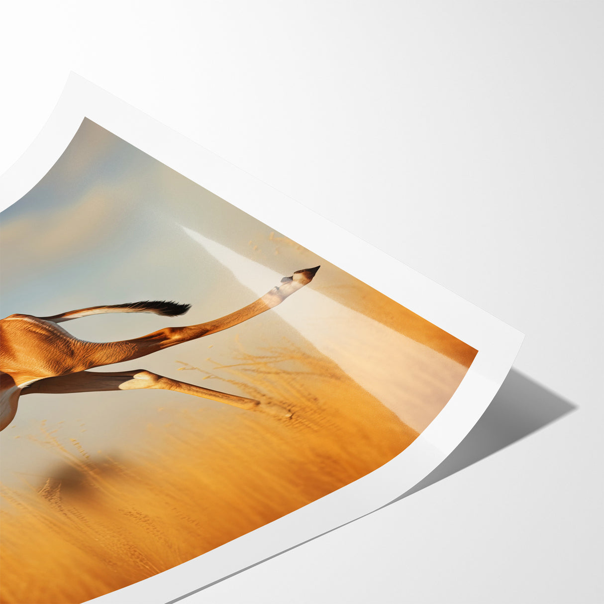 Leaping Antelope in the Wild – Exquisite Wildlife Canvas Art