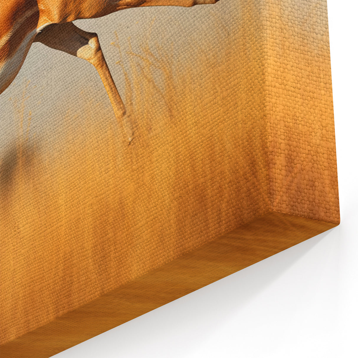Leaping Antelope in the Wild – Exquisite Wildlife Canvas Art
