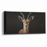 Regal Antelope Portrait – Elegant Wildlife Canvas Art
