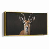 Regal Antelope Portrait – Elegant Wildlife Canvas Art