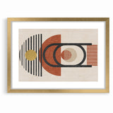 Striking Abstract Line Art with Dynamic Contrasts
