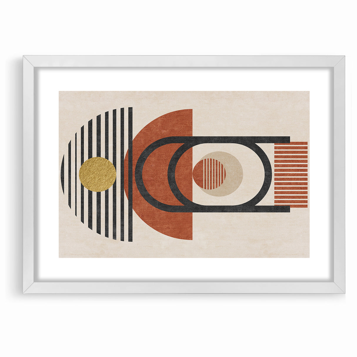 Striking Abstract Line Art with Dynamic Contrasts