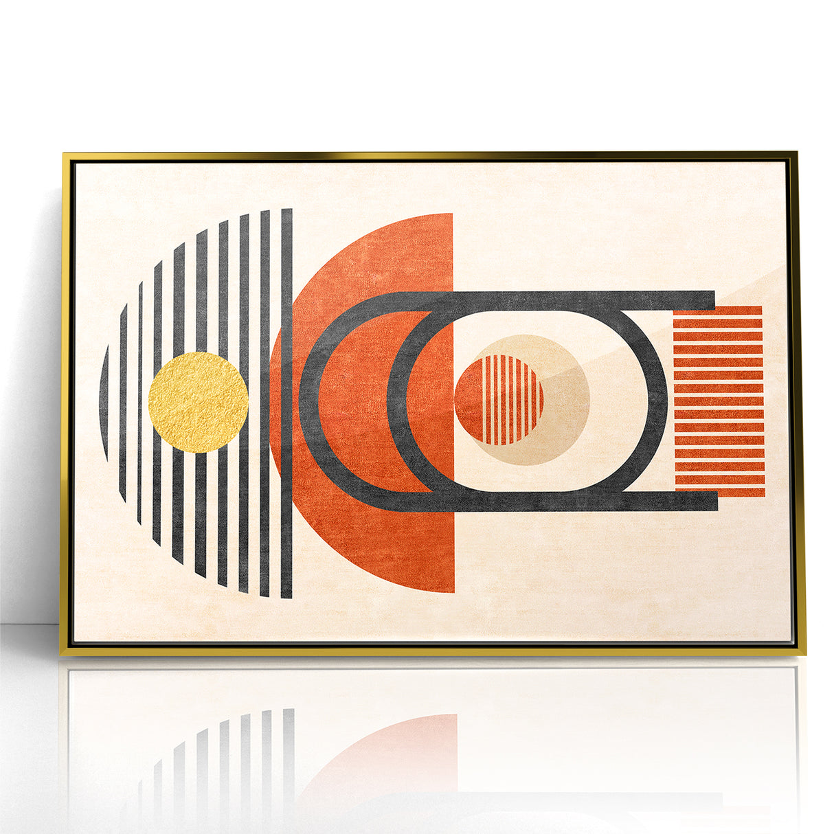 Striking Abstract Line Art with Dynamic Contrasts