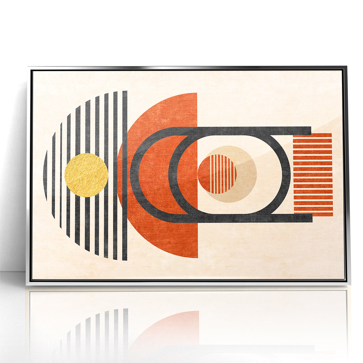 Striking Abstract Line Art with Dynamic Contrasts