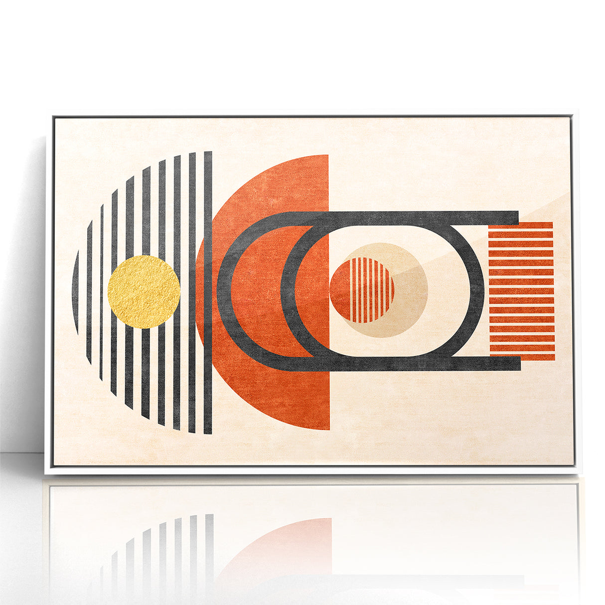 Striking Abstract Line Art with Dynamic Contrasts