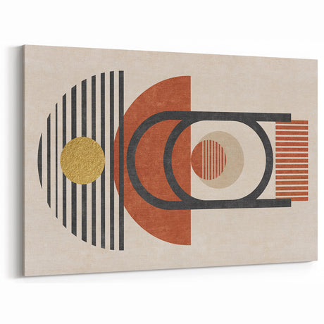 Striking Abstract Line Art with Dynamic Contrasts