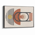 Striking Abstract Line Art with Dynamic Contrasts