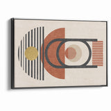 Striking Abstract Line Art with Dynamic Contrasts