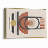 Striking Abstract Line Art with Dynamic Contrasts