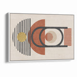 Striking Abstract Line Art with Dynamic Contrasts