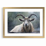 Serene Antelope in the Rain – Captivating Wildlife Canvas Art