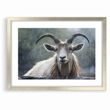 Serene Antelope in the Rain – Captivating Wildlife Canvas Art