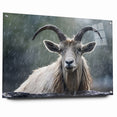 Serene Antelope in the Rain – Captivating Wildlife Canvas Art