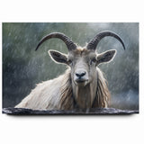 Serene Antelope in the Rain – Captivating Wildlife Canvas Art