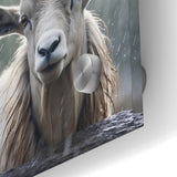 Serene Antelope in the Rain – Captivating Wildlife Canvas Art