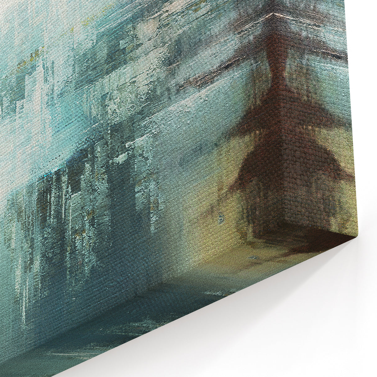 Dynamic Geometric Line Art - Modern Strokes and Lines Canvas