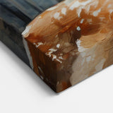 Graceful Antelope in Autumn Forest | Stunning Wildlife Canvas Art