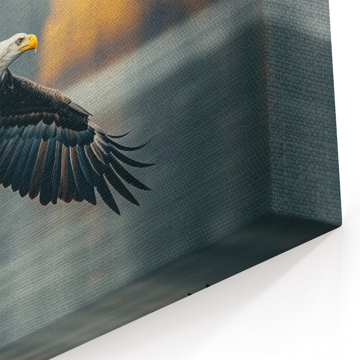 Majestic Bald Eagle Wall Art - Graceful Birds of Prey Wildlife Print
