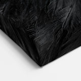 Striking Eagle Portrait Wall Art - Black and White Birds of Prey Print