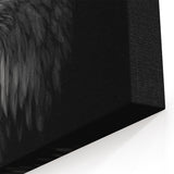 Majestic Eagle Art - Striking Black and White Birds of Prey Print