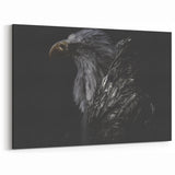 Dark Majesty - Dramatic Eagle Portrait Birds of Prey Art Print
