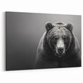 Powerful Black Bear Portrait – Striking Wildlife Wall Art Print