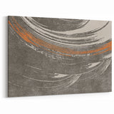 Modern Strokes and Lines Abstract Art - Dynamic Brush Stroke Design