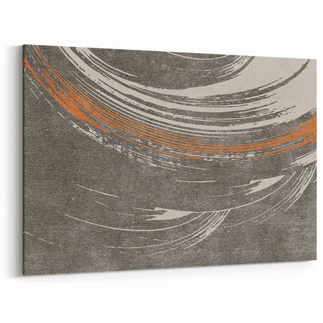 Modern Strokes and Lines Abstract Art - Dynamic Brush Stroke Design