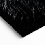 Majestic Black Bear Silhouette – Elegant Monochrome Wildlife Wall Art