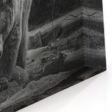 Graceful Bear Wall Art - Elegant Wildlife Photography Canvas Print