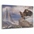 Majestic Eagle Wall Art - Epic Birds of Prey in Mountain Landscape Canvas