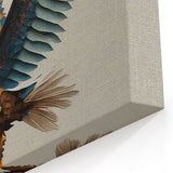 Majestic Birds of Prey Wall Art - Stunning Eagle Canvas in Vibrant Colors