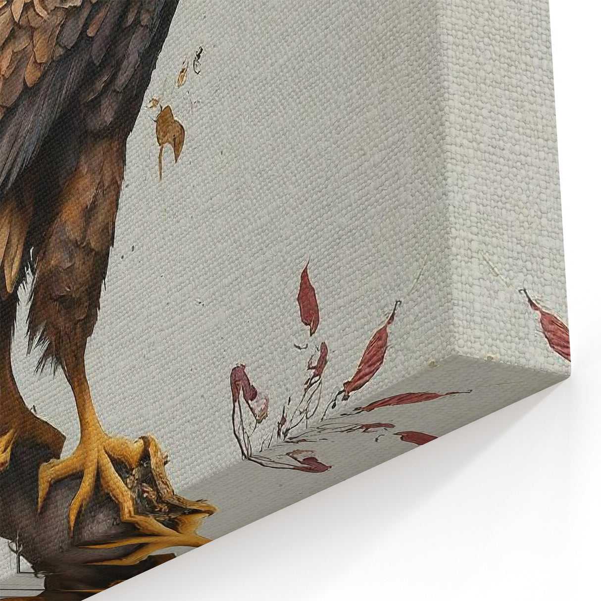Regal Birds of Prey Art - Majestic Eagle Print with Vibrant Colors
