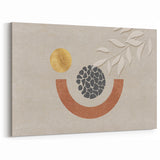 Artistic Geometric Strokes Abstract Art - Modern Minimalist Design