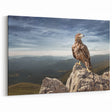 Eagle on Mountain Peak - Majestic Birds of Prey Wall Art Landscape