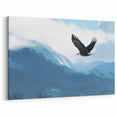 Soaring Eagle Over Mountains - Majestic Birds of Prey Wall Art