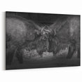 Rustic Buffalo Wall Art – Majestic Bison Print for Wildlife Lovers