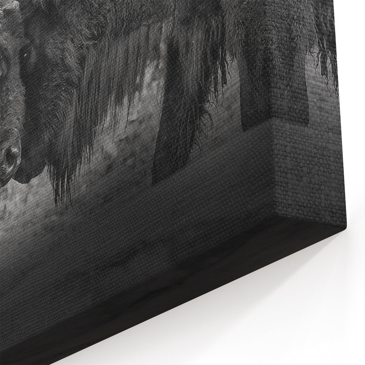 Rustic Buffalo Wall Art – Majestic Bison Print for Wildlife Lovers