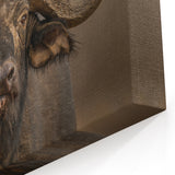 Bison Wall Art – Majestic Buffalo Close-Up for Rustic Decor