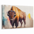 Colorful Bison Art – Vibrant Buffalo Wall Art for Bold Interiors