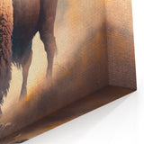 Majestic Bison Art – Bold Buffalo Wall Decor for Rustic Interiors