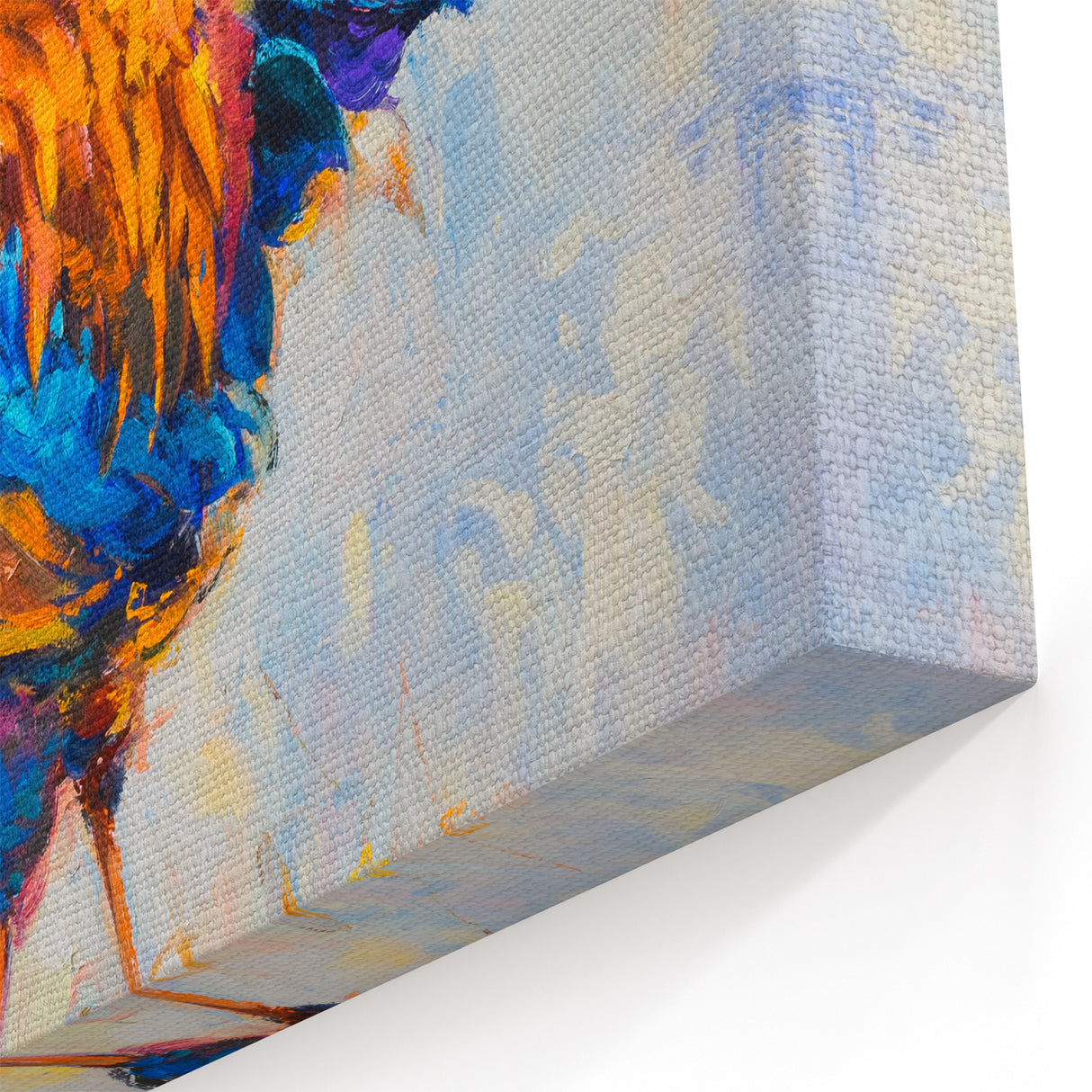 Vibrant Rooster Canvas - Stunning Chicken Wall Art for Bold Decor
