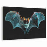 Vibrant Bat Wildlife Art - Stunning Bat Canvas for Modern Decor