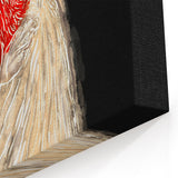 Bold Rooster Portrait - Striking Chicken Wall Art for Modern Decor