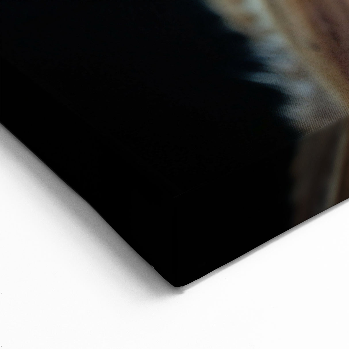 Majestic Brown Cow Wall Art - Cow Canvas Art for Rustic Decor