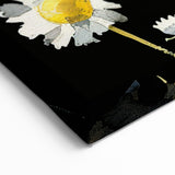 Vibrant Blue Cow Wall Art - Artistic Cow Canvas for Farmhouse Decor