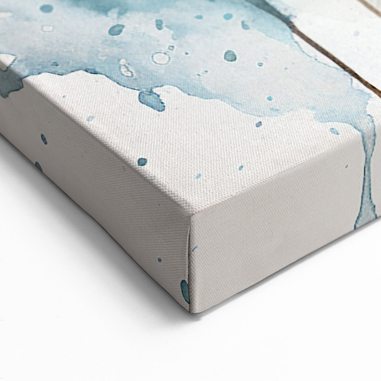 Abstract Brown Cow Wall Art - Unique Cow Canvas for Rustic Decor