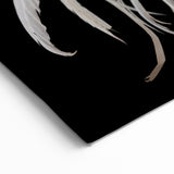 Graceful White Rooster - Stunning Chicken Wall Art for Modern Decor